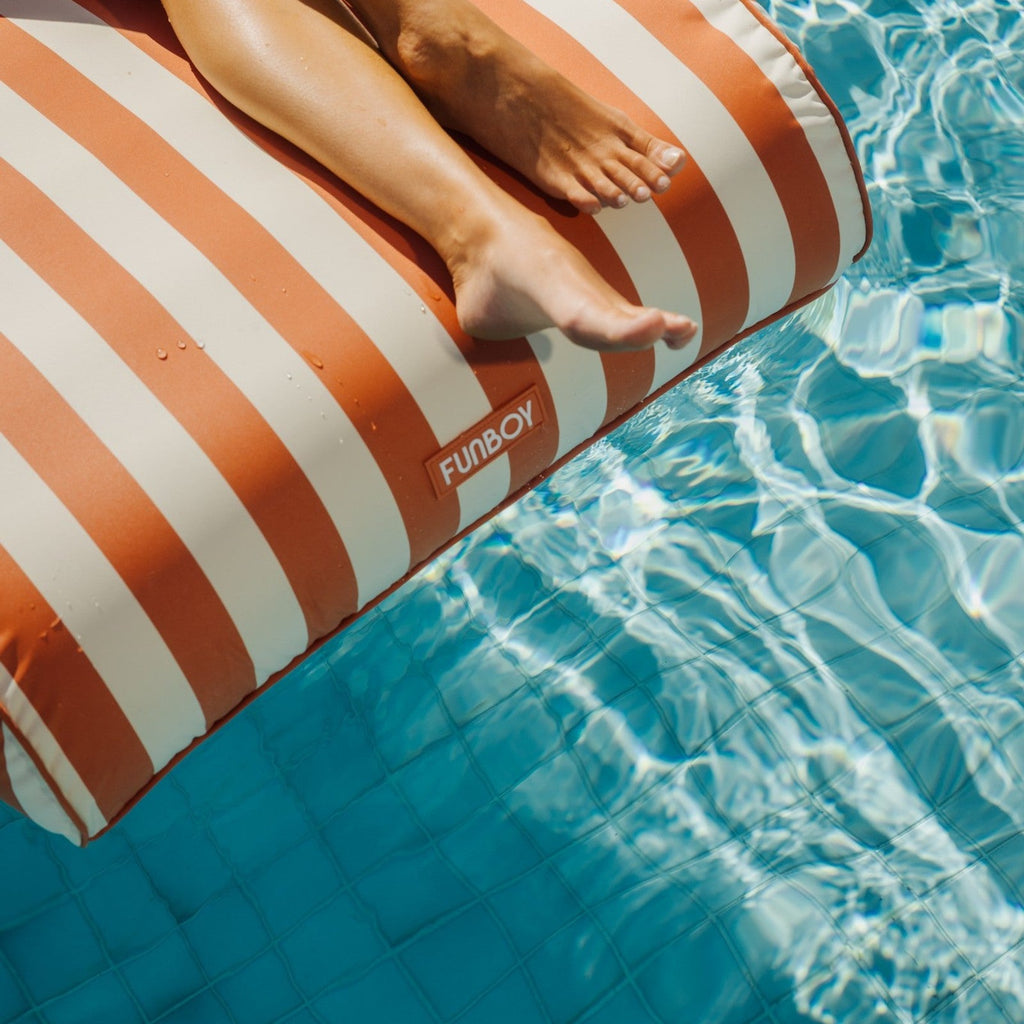 Fabric Sunbed Lounger