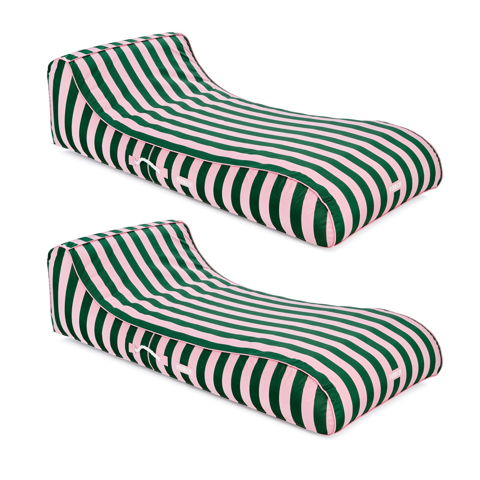 Fabric Sunbed Lounger