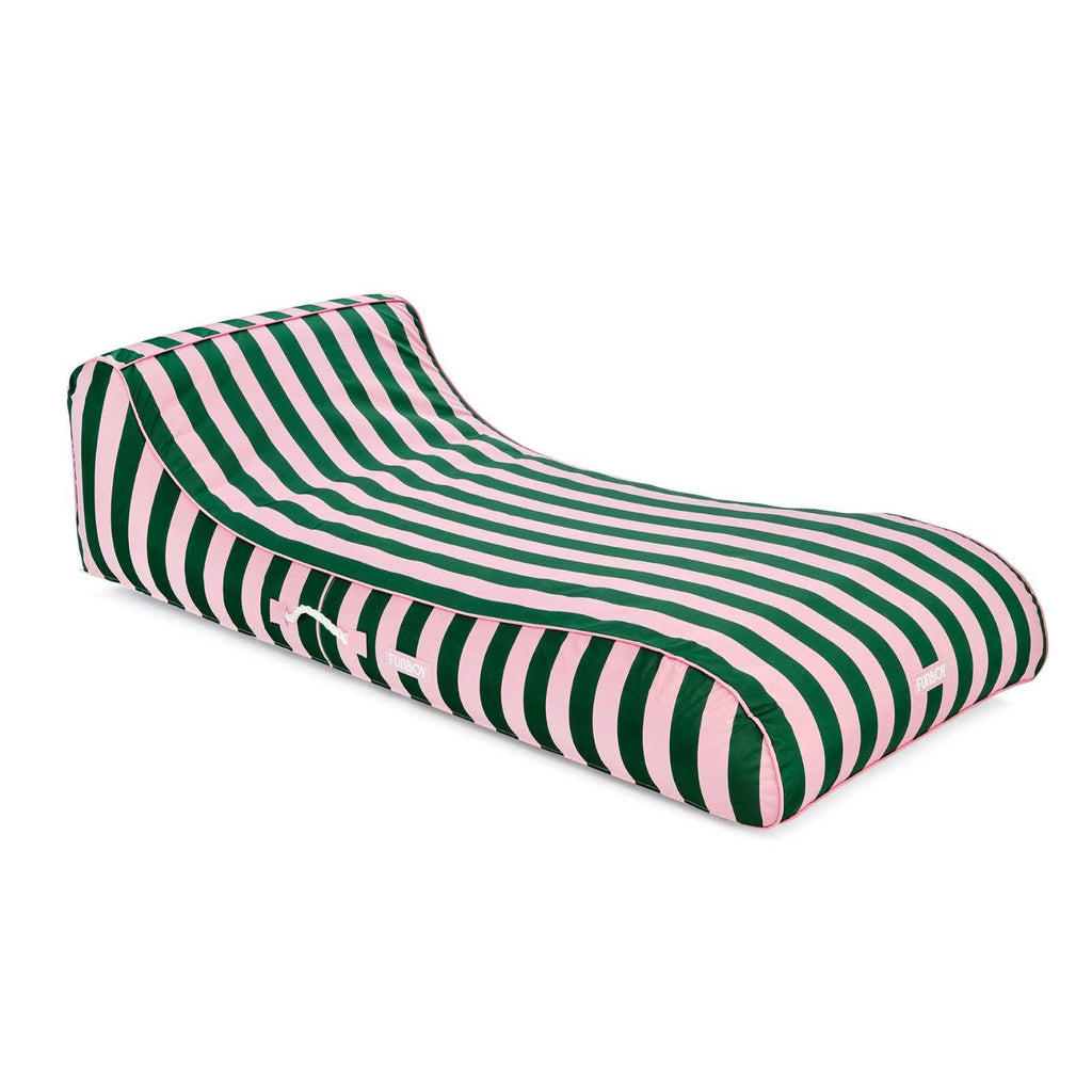 Fabric Sunbed Lounger