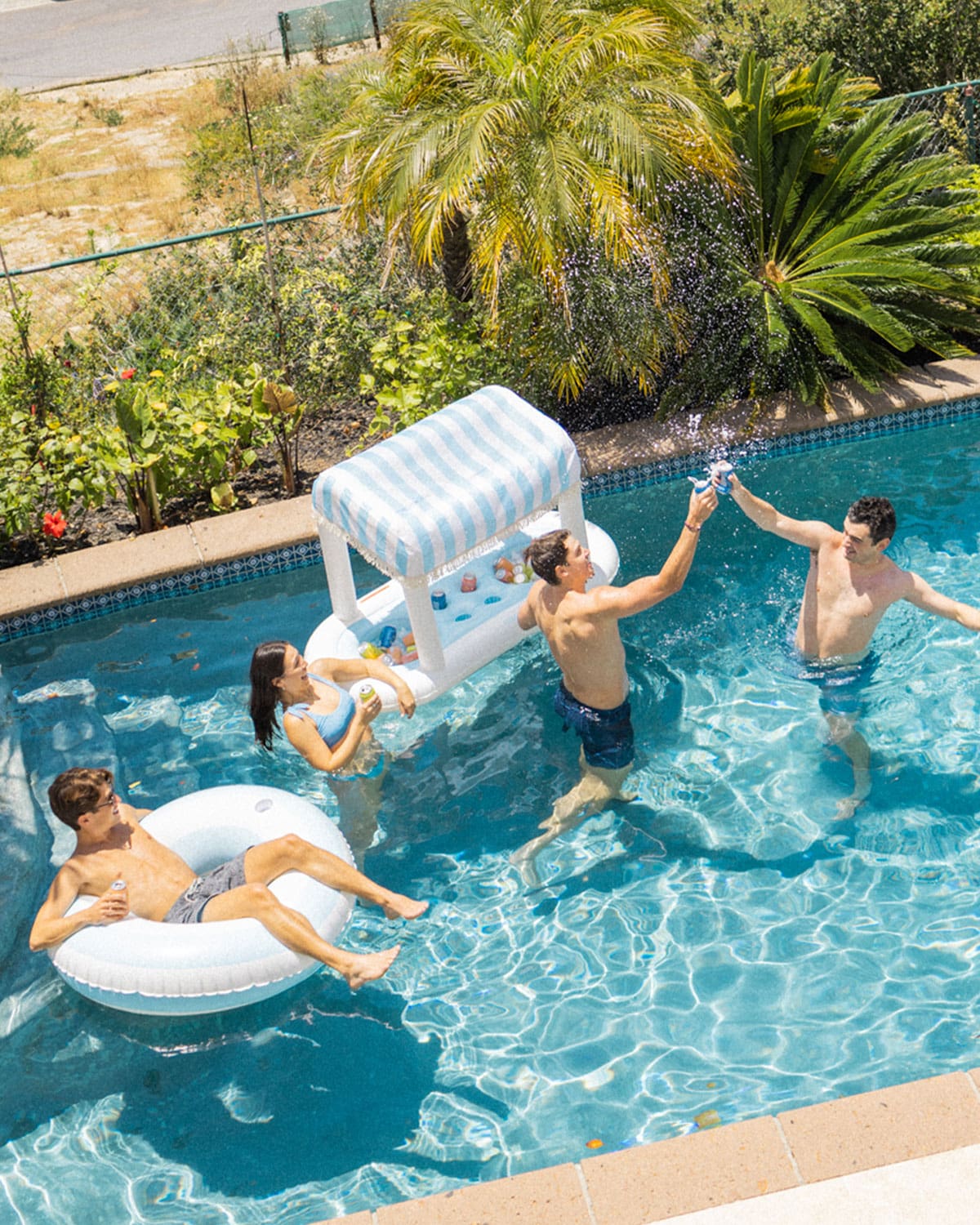 Stripe Tube Float