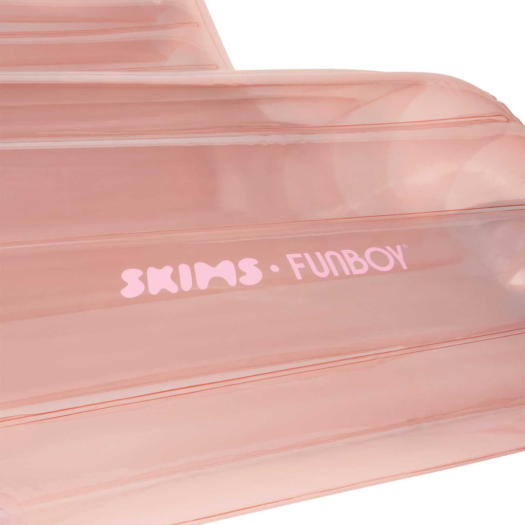 Cherry Blossom Clear Chaise Lounger