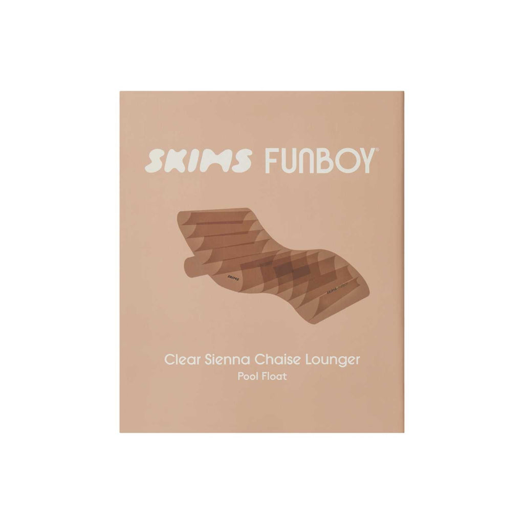 Sienna Clear Chaise Lounger