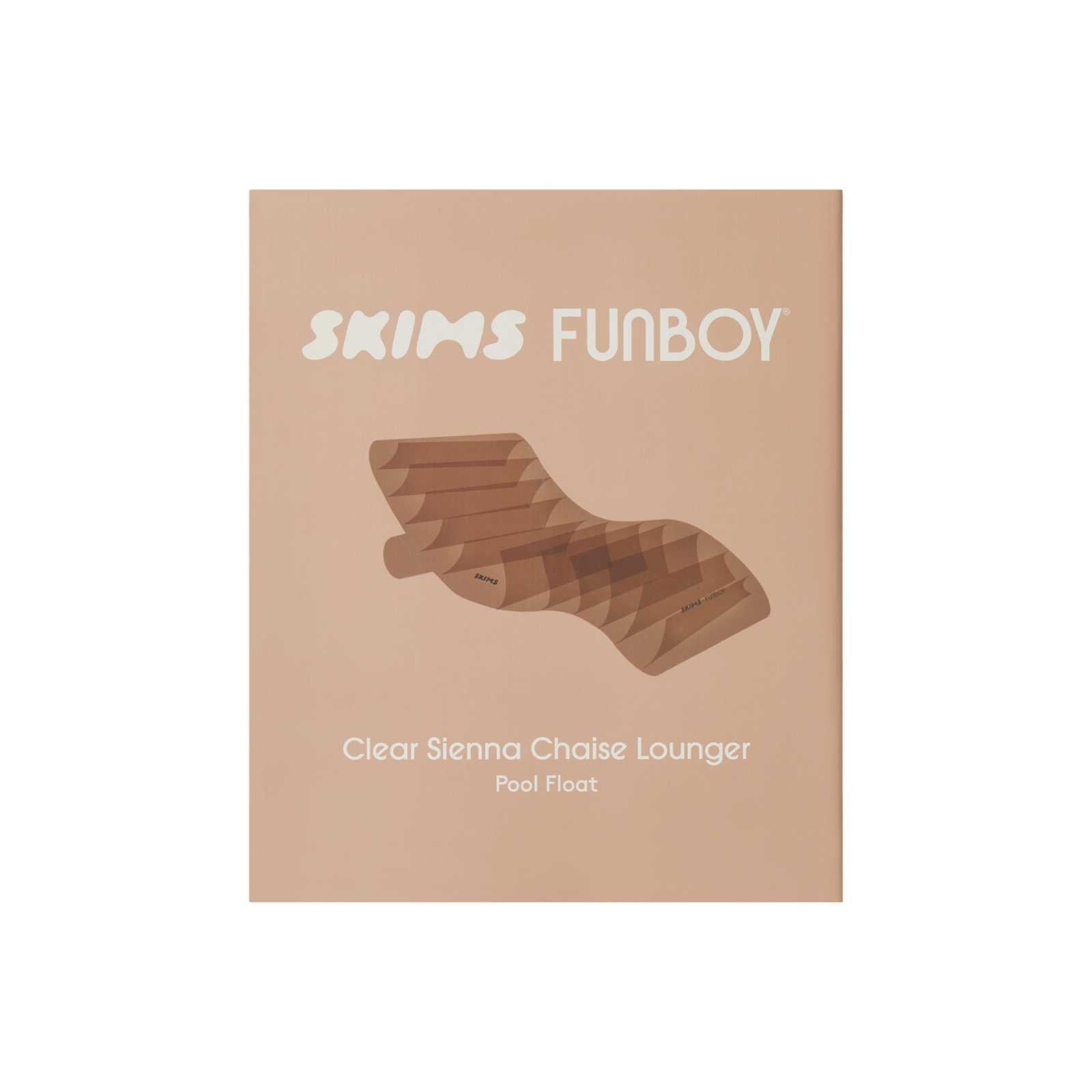 Sienna Clear Chaise Lounger