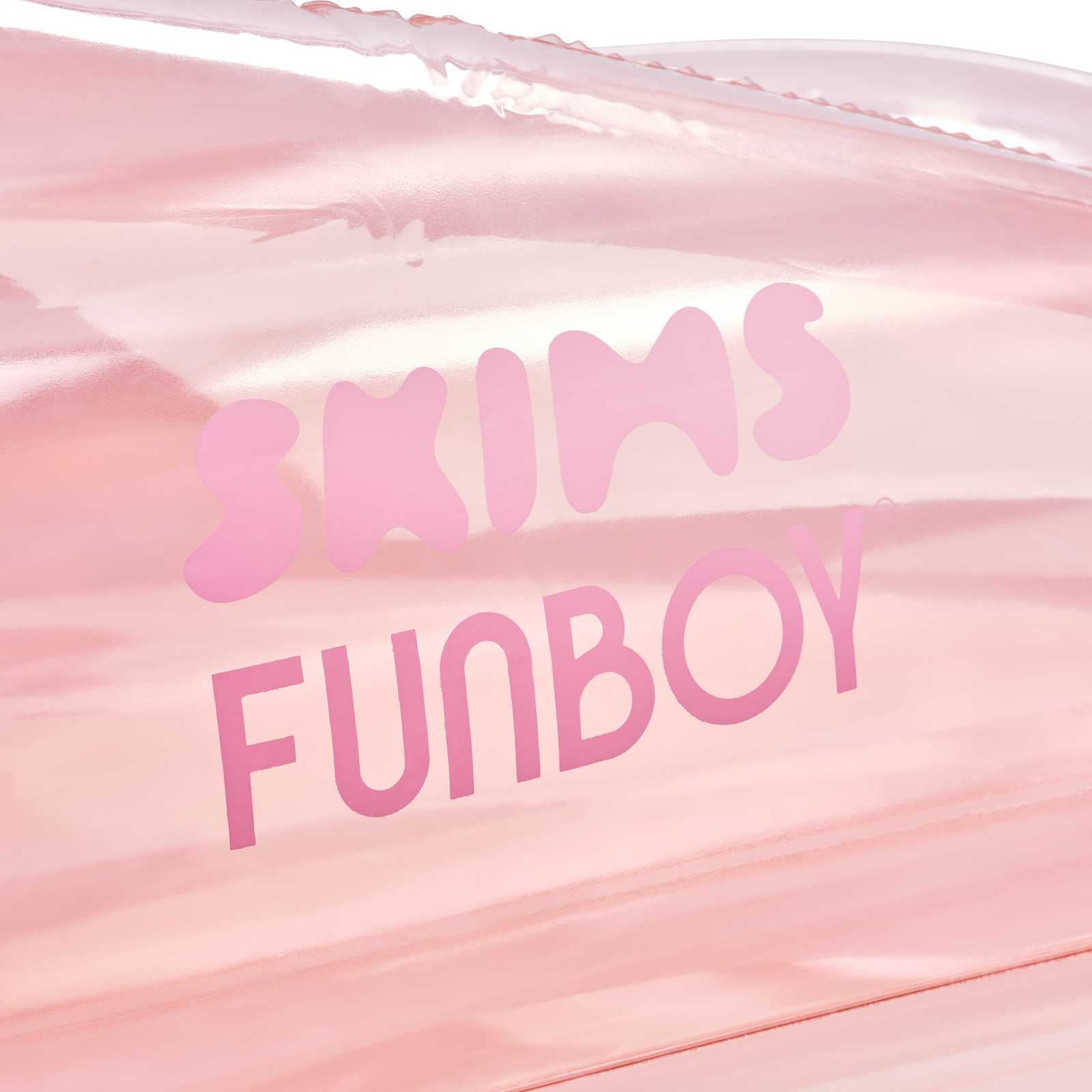 Cherry Blossom Clear Swan Pool Float