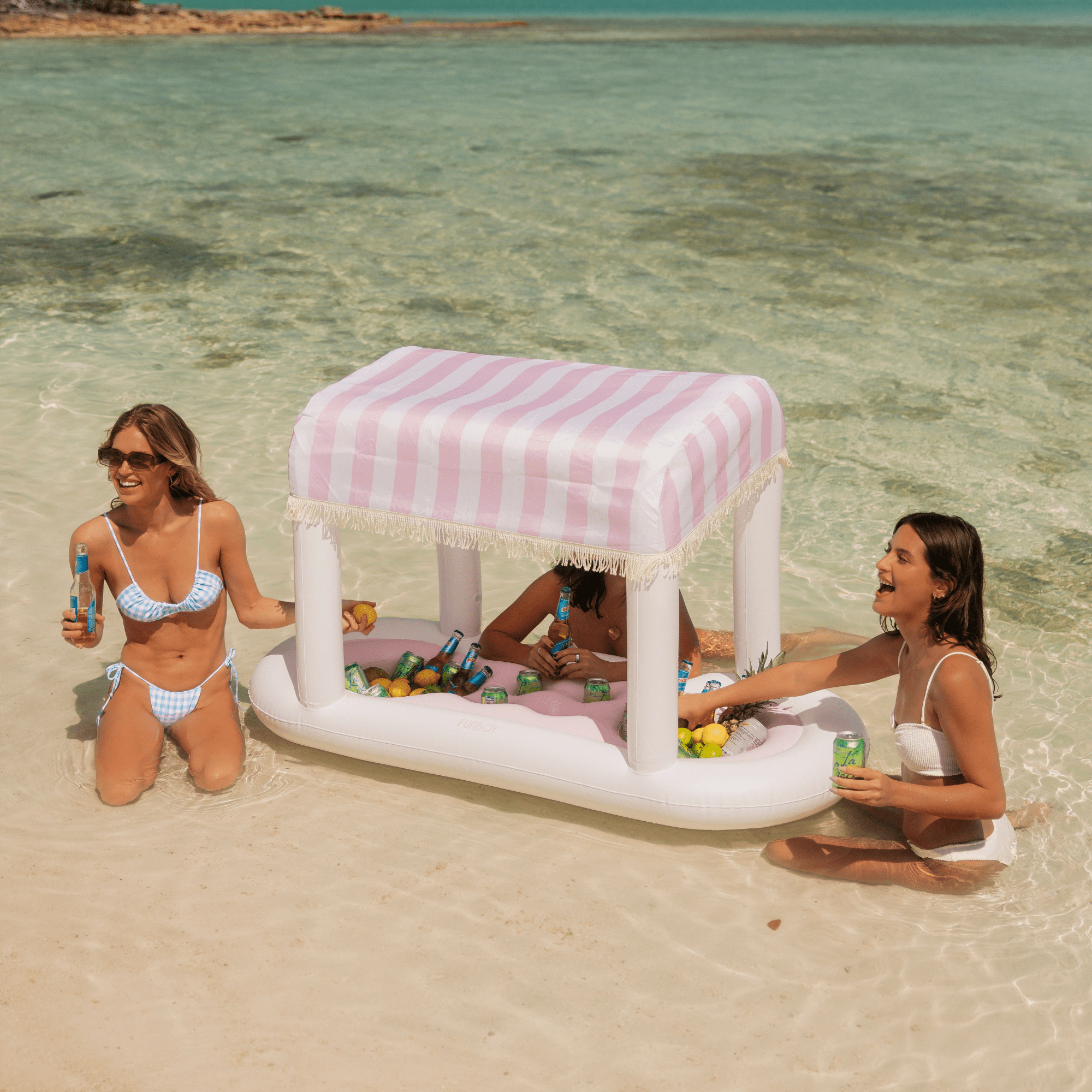 Floating Cabana Bar